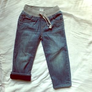 Gymboree lined jeans